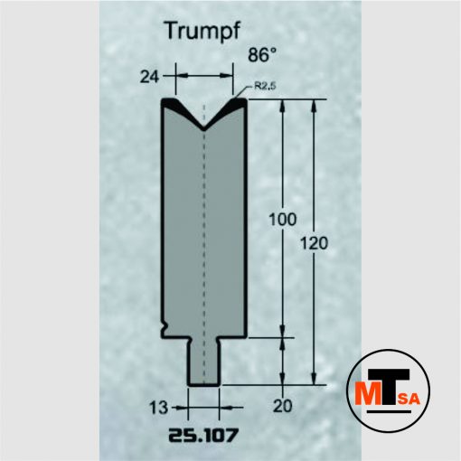 New Bottom Tooling - 25.107