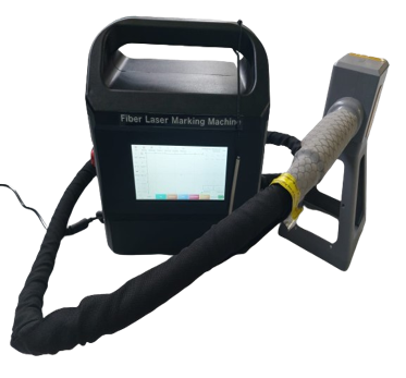 NEW PORTABLE HAND-HELD FIBER LASER MARKER