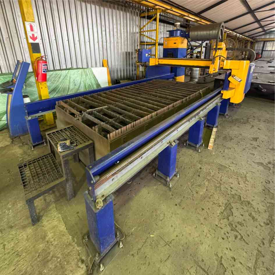 USED MICROSTEP PLASMA MACHINE (3m x 1.5m) - PowerMax1650