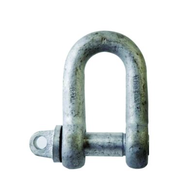 SHACKLE TYPE DEE LARGE SPEC 2000KG 2T 19X23 BS3032 MAXPOWER 1021