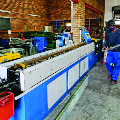 USED MT25 Jnr MEZ - flange roll forming machine