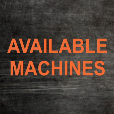 AVAILABLE MACHINES
