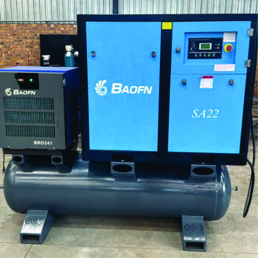 USED BAOFN 22kw10bar Air Compressor - Image 2