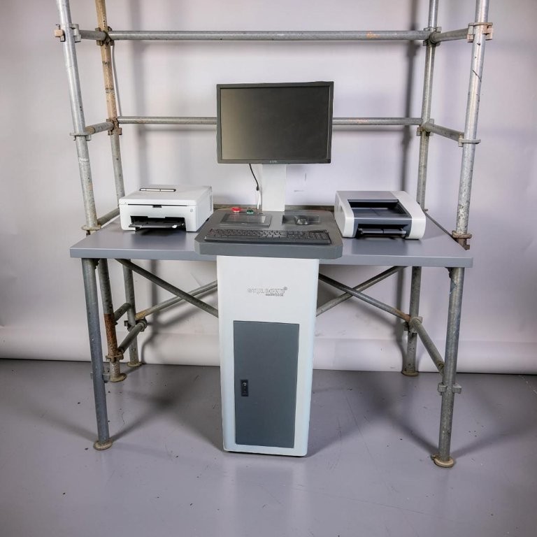 USED CNC oscillating knife gasket cutter - CNC STC1625 - Image 2