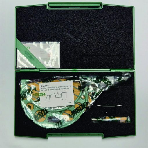 INSIZE - Outside Micrometer 25mm-50mm Graduation 0.01mm - Image 2
