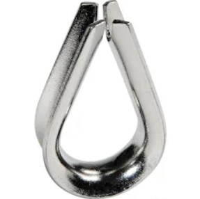 THIMBLE 22MM HEAVY DUTY BS464 GALV