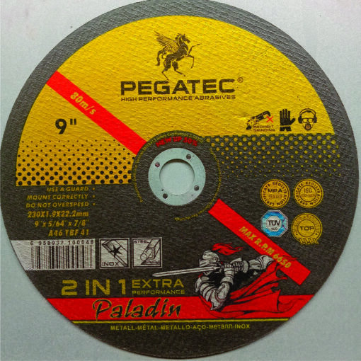 PEGATEC 9”  230x1.9x22.2mm A46 TBF 41