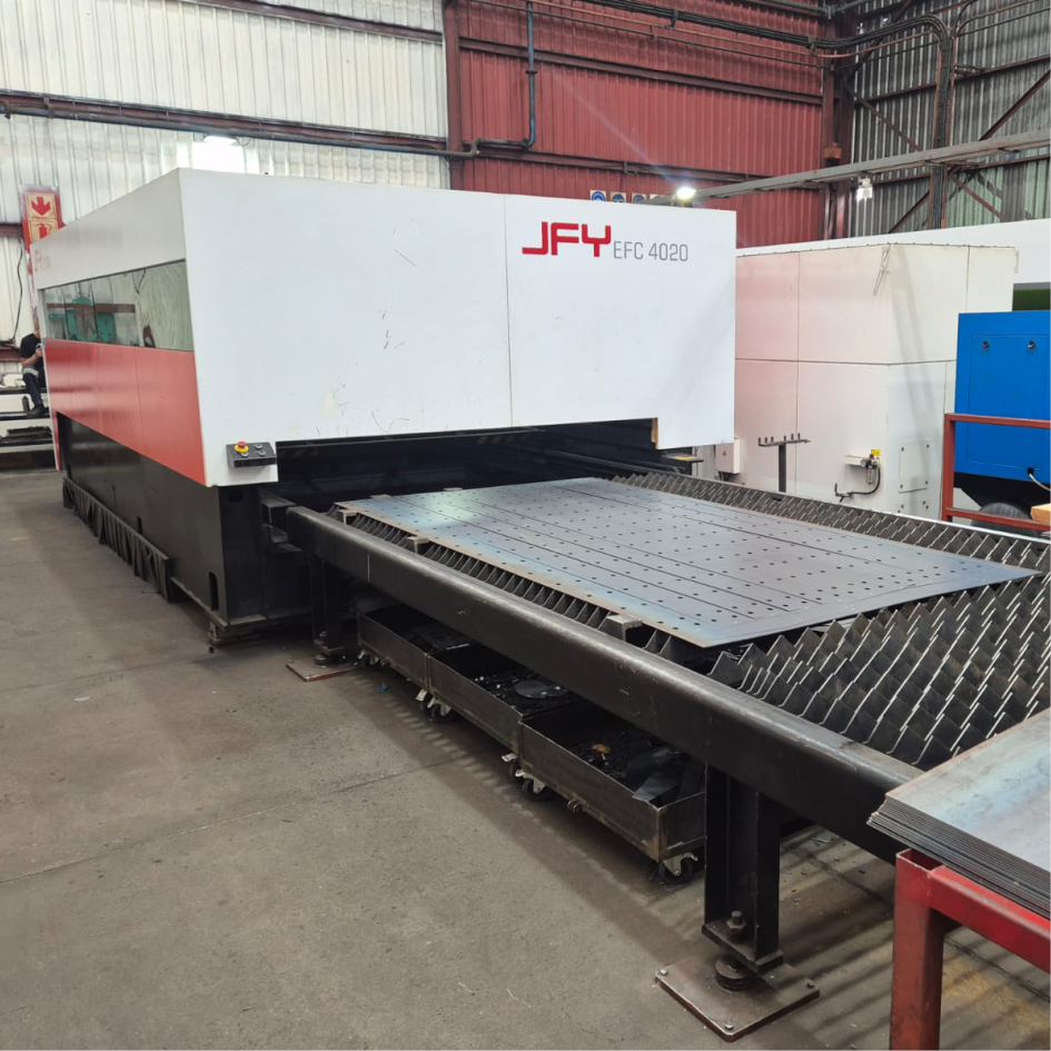 USED 3Kw JFY Fiber Laser Machine 4000x2000
