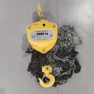 BLOCK CHAIN 2000KG 2TX6M C/W LOAD LIMITER MAXPOWER