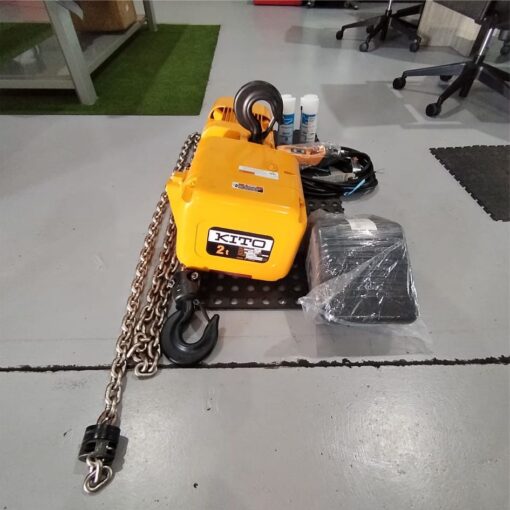 HOIST ELECTRIC FOOD GRADE 2000KG X 3M 380V FER2 KITO